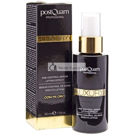 Postquam Luxus Gold Hyaluronsäure Serum für Alle Hauttypen, 30 ml