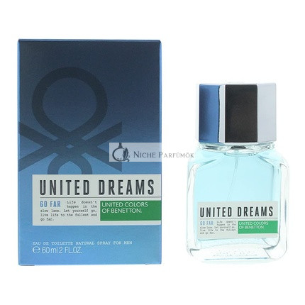 Benetton United Dreams Go Far Eau de Toilette, 60ml