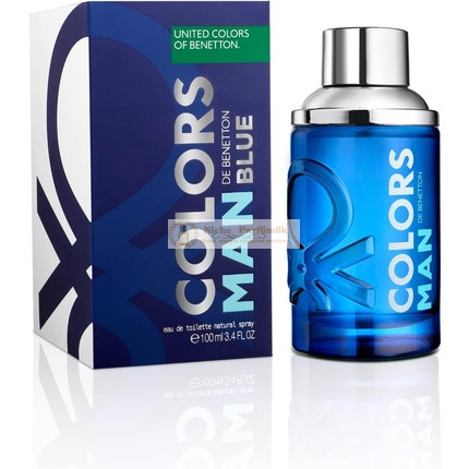 Benetton Blau von United Colors Eau de Toilette für Männer, 100ml