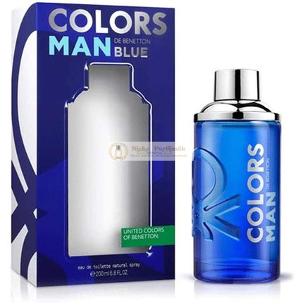 Benetton Colors Man Blue EDT Spray, 200ml