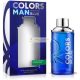 Benetton Colors Man Blue EDT Spray, 200ml