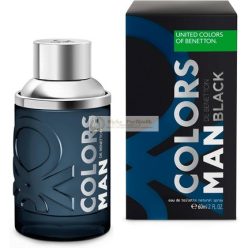   Benetton Black von United Colors Eau de Toilette für Männer, 60ml