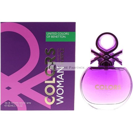 Benetton Colours De Purple Eau De Toilette, 80ml