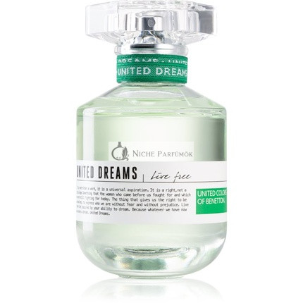 Benetton United Dreams for her Live Free Eau de Toilette, 50 ml