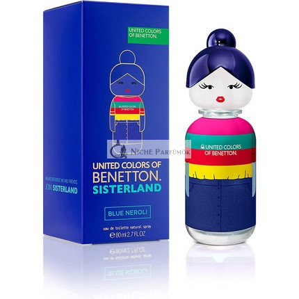 Benetton Sisterland Blau Neroli Eau de Toilette Spray für Frauen, 80ml