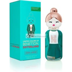   Benetton Sisterland Green Jasmine Eau de Toilette für Frauen, 80ml