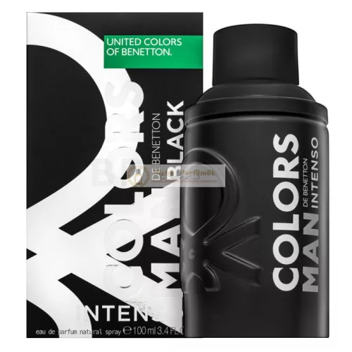 Benetton Colors De Benetton Black Intenso Eau de Parfum für Herren 100 ml