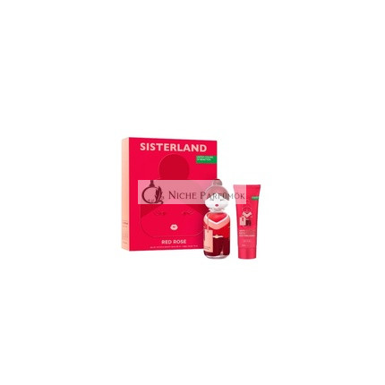 Benetton Sisterlan Red Damenparfüm, 80ml + 75ml - 2er-Pack