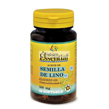 Nature Ess Leinsamenöl 500mg 50 Kapseln
