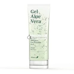 Ebers Aloe Vera Gél A és E Vitaminnal, 250 ml