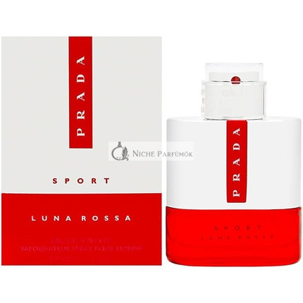Prada Luna Rossa Sport Eau de Toilette Spray für Männer, 50ml