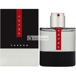   Prada Luna Rossa Carbon Eau de Toilette Spray Férfiaknak, 50 ml