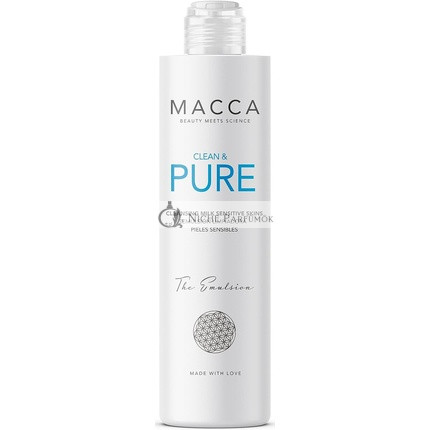 Clean & Pure Sensitive Reinigungsmilch Sanfter Gesichtsreiniger für Trockene und Empfindliche Haut, 200ml