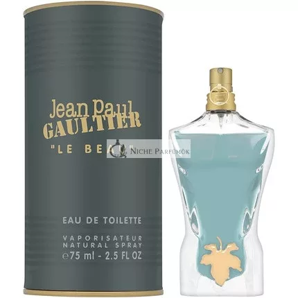 Le Beau von Jean Paul Gaultier Eau de Toilette für Männer, 75 ml