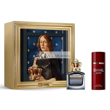 Jean Paul Gaultier Scandal Für Ihn Eau De Toilette 100ml und Deodorant 150ml