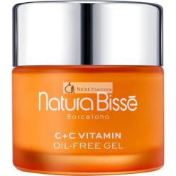   Natura Bissé C+C Vitamin Olajmentes Gél Firmáló és Fiatalító Arckrém Vitamin C-val, Kollagénnel és Kurkuma Kivonattal, 75 ml