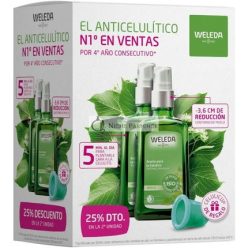   WELEDA Birken Anti-Cellulite Körperöl, 100ml - Packung mit 2