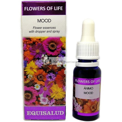 Flowers of Life Mood Tanúsított Organikus Természetes Virág Remedy, 15ml cseppentő és spray