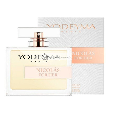 Yodeyma Paris Nicolas for Her Parfüm, 100 ml, ingyenes szállítással