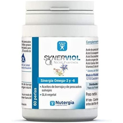 Nutergia SYNERVIOL 180 Perlen NUTERGY Schwarz/Weiß Standard