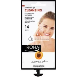 Iroha Nature Sanfter Peeling-Gel mit Aprikose und Apfel, 25g