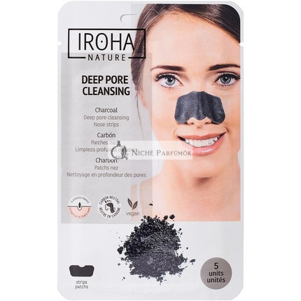 Iroha Nature Detox Aktív Szén Orrtisztító Csíkok