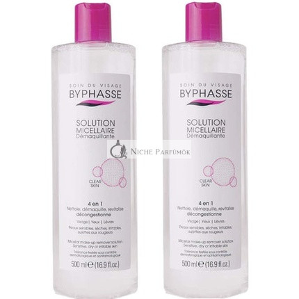 Mizellen-Make-up-Entferner-Lösung für empfindliche, trockene und gereizte Haut, 500ml
