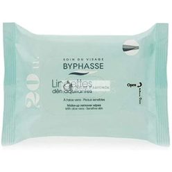   Makeup Entferner Tücher mit Aloe Vera für empfindliche Haut, 20 Stück