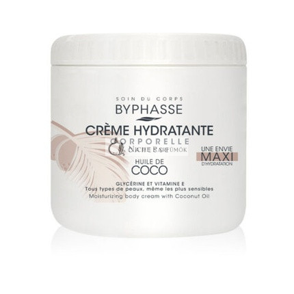 Byphasse Unisex Testápoló Krém Kókuszolajjal