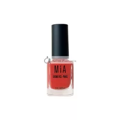   Mia Cosmetics-Paris 0482 Korallzátony Körömlakk 11ml Narancssárga