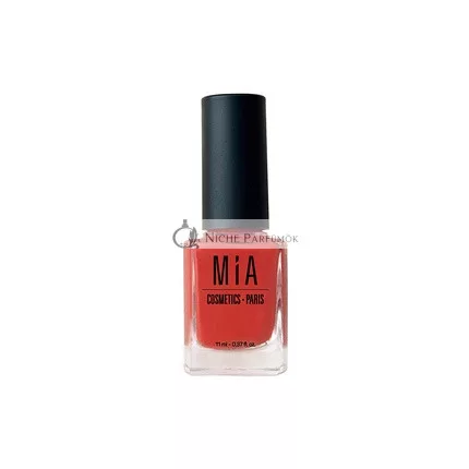 Mia Cosmetics-Paris 0482 Korallzátony Körömlakk 11ml Narancssárga