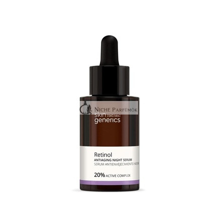 SKIN GENERICS Ránctalanító Szérum Retinollal és C-vitaminnal, 30ml