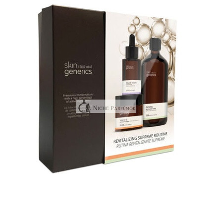 Skin Generics Revitalizáló Rutin Supreme Unisex Kozmetikai Szett 3 Darab