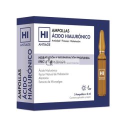   Hi Háromszoros Hatású Flash Hyaluronsav Anti-Aging Ampullák - 5 db