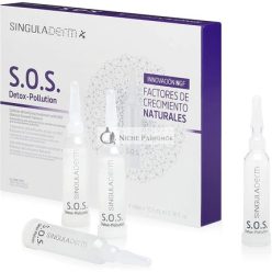   Singuladerm SD S.O.S Detox-Pollution Antioxidáns és Rekonstruáló Szérum 4 Ampulla 42ml