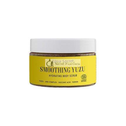 Yuzu Körperpeeling mit AHA, Papaya-Enzymen und Succinic Acid für Alle Hauttypen, 250ml