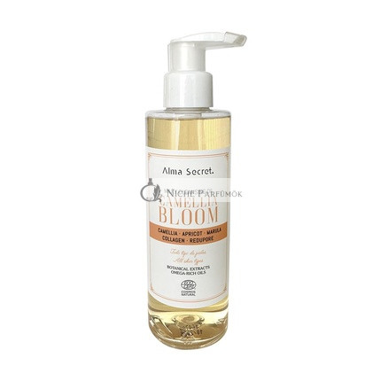 Camellia Bloom Arctisztító Olaj Vegán Kollagénnel, Redupore és Zöld Tea Kivonattal, 200ml