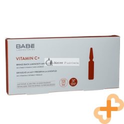   BABE Vitamin C + Feuchtigkeitsspendendes Aufhellendes Konzentriertes Serum Ampullen 2ml