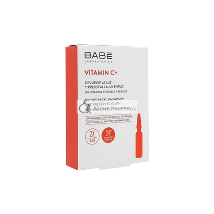 Babé Vitamin C Ampullen 2x2ml - Packung mit 2