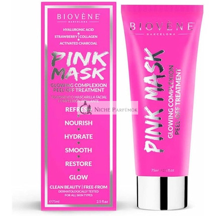 Pink MASK Ragyogó Arcbőr Peel-Off Kezelés, 75ml
