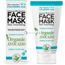   Hyaluronsäure Intensiv Feuchtigkeitsmaske mit Bio-Avocado, 50ml