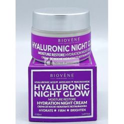   Biovene Hyaluronic Night Glow Hidratáló Éjszakai Krém, 50ml