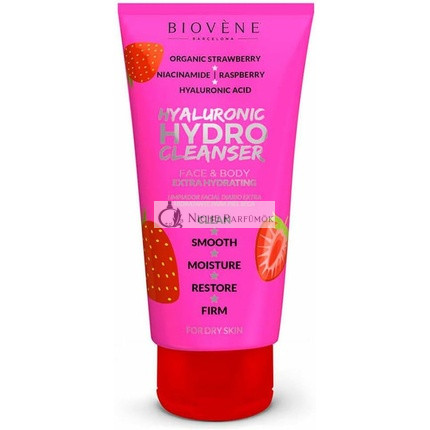 HYALURONIC Hidro Tisztító Arcbőr és Test Extra Hidratáló, 200ml