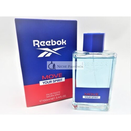 Reebok Move Your Spirit Eau de Toilette, 100ml - Új Eredeti Csomagolás