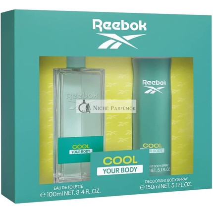 Cool Your Body For Her By Reebok Ajándékcsomag 100ml Edt & 150ml Testpermet