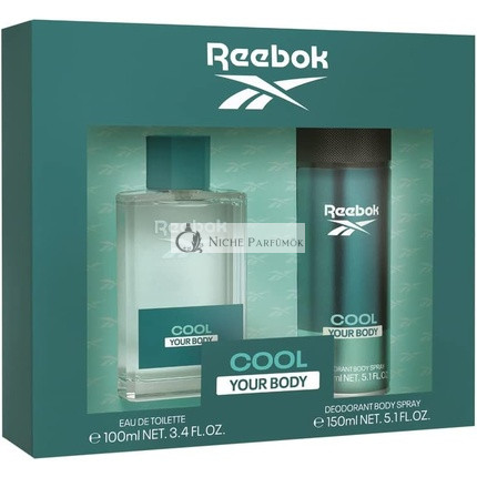 Reebok Cool Your Body Férfi Ajándékcsomag, 250ml