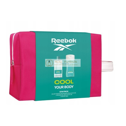 Reebok Damen Cool Your Body Eau De Toilette 100 ml und Duschgel 250 ml
