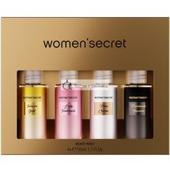 Women'secret Body Mist Glitter Ajándékcsomag - 4 db