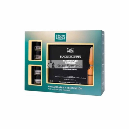 Martiderm Black Diamond Bőrápoló Komplex 30 Ampulla - 5 Darabos Csomag