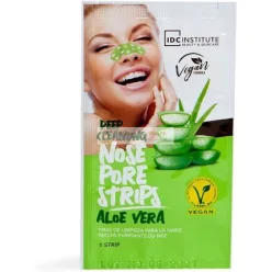   IDC Institute Reinigende Aloe Vera Nasenpflaster - Packung mit 5